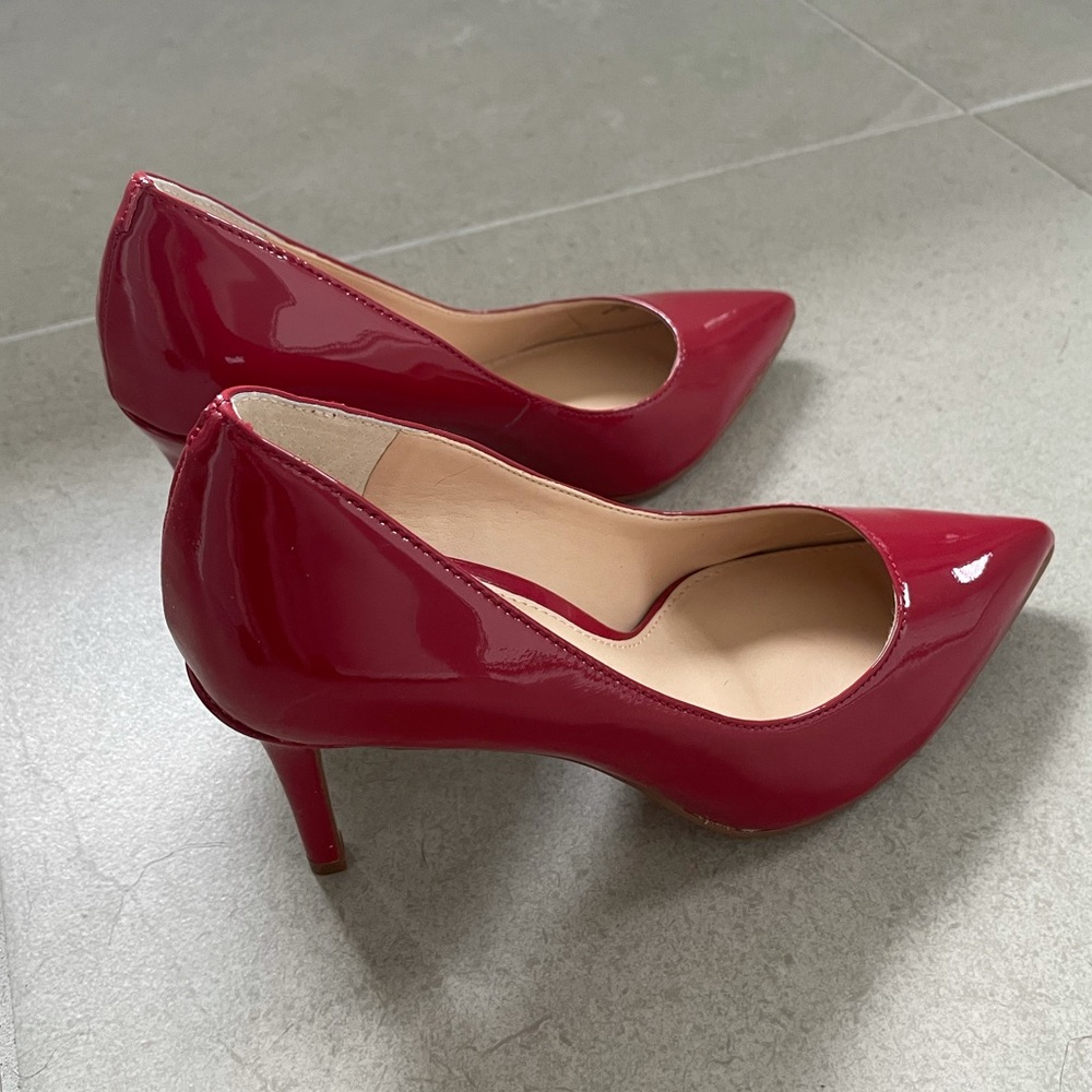 Red Vince Camuto Heels